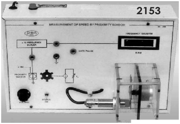 Measurement of Speed by Proximity type sensor